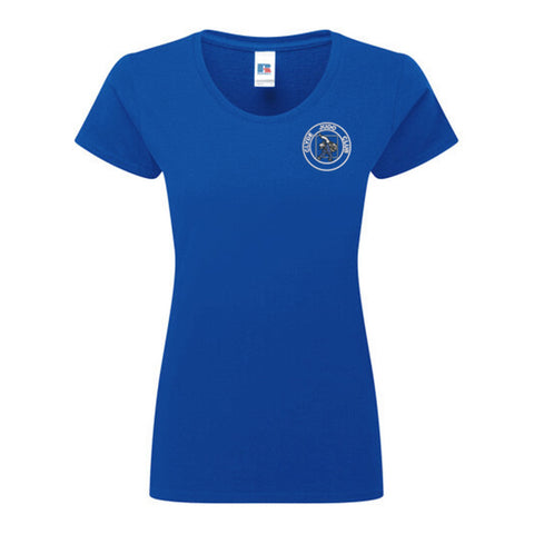 Clyde Judo Club Ladies T-Shirt Royal Blue