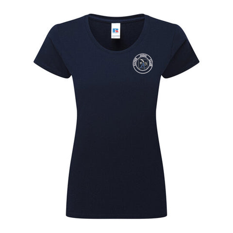 Clyde Judo Club Ladies T-Shirt Royal Navy