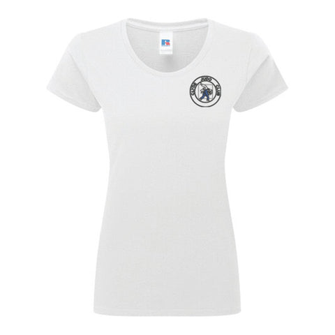 Clyde Judo Club Ladies T-Shirt Royal White
