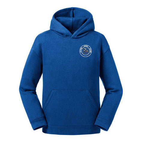 Clyde Judo Club Kids Hooded Top Royal Blue