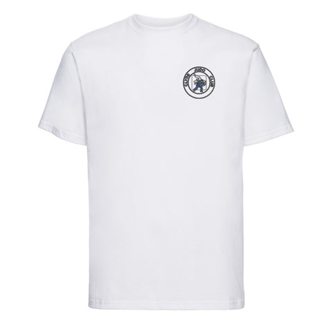 Clyde Judo Club Kids T-Shirt Royal White