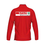 Dingwall Football Club Under 18s Quarter Zip Top Red (Spar)